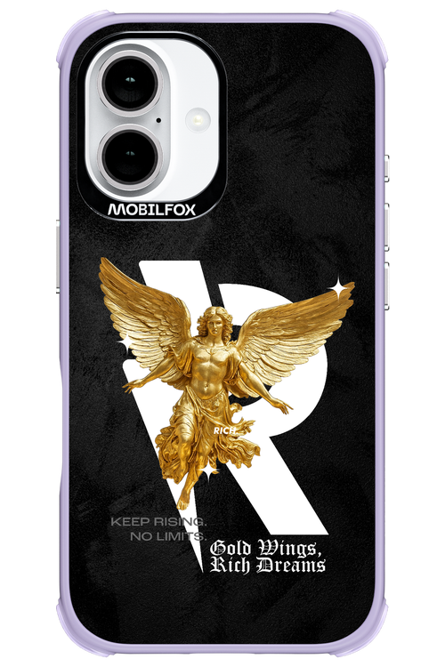 Gold Wings - Apple iPhone 16