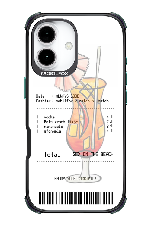 sex on the beach koktél - Apple iPhone 17