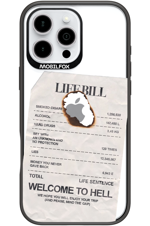 Life Bill - Apple iPhone 16 Pro Max