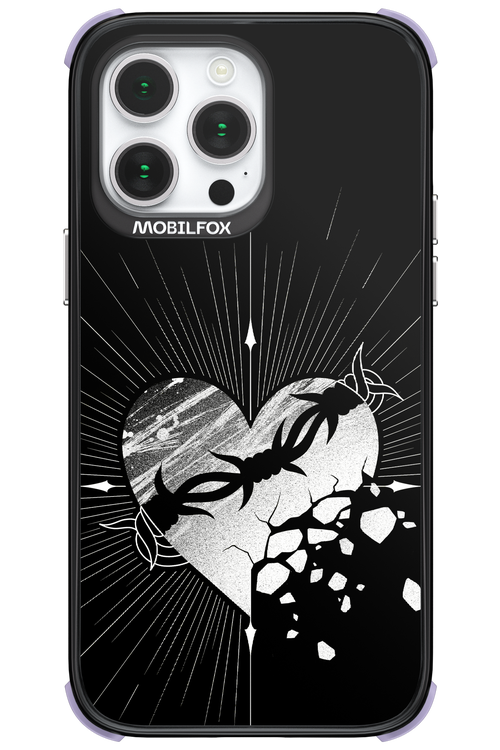 Fehér Szív - Apple iPhone 14 Pro Max