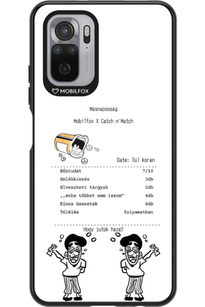 másnaposság - Xiaomi Redmi Note 10