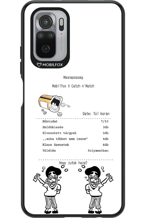 másnaposság - Xiaomi Redmi Note 10