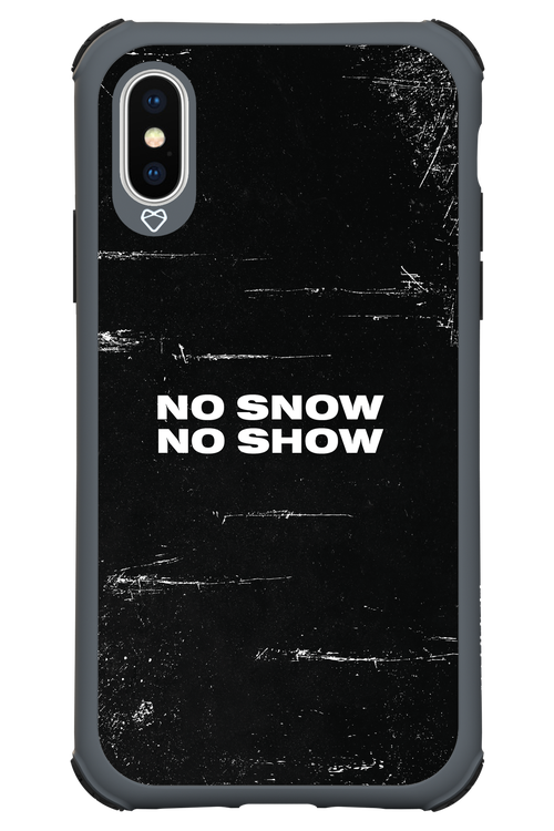No snow, no show - Apple iPhone XS