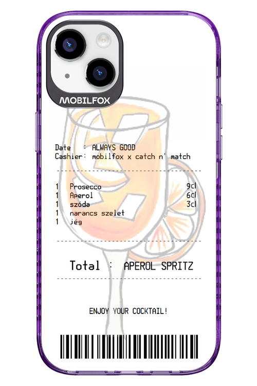 aperol spritz koktél - Apple iPhone 14 Plus