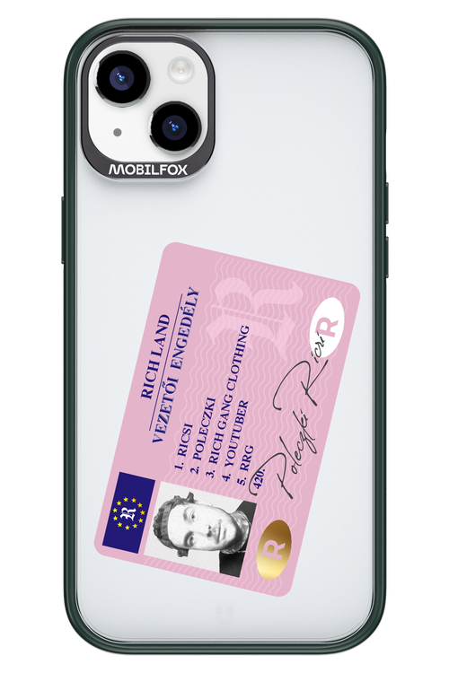 Vezetői engedély - Apple iPhone 14 Plus