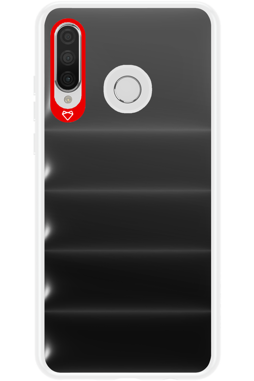 Black Puffer Case - Huawei P30 Lite