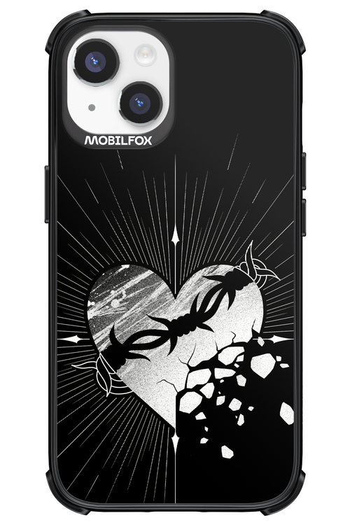 Fehér Szív - Apple iPhone 14