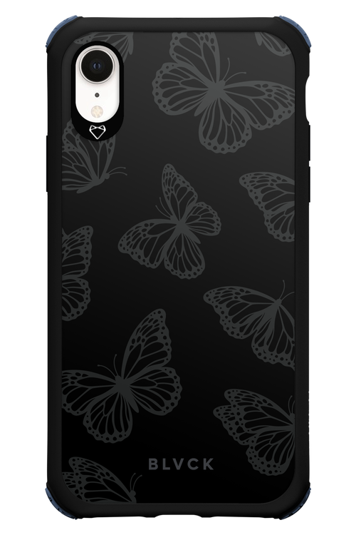 Black Butterflies - Apple iPhone XR