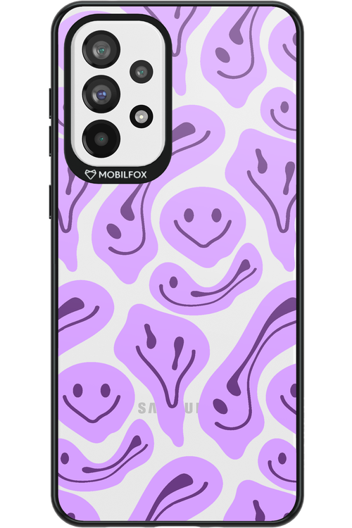 Fluid Smiley Purple - Samsung Galaxy A73