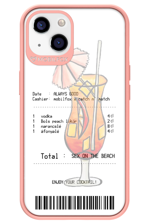 sex on the beach koktél - Apple iPhone 13