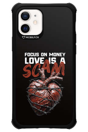 Focus on money, love is a scam - Apple iPhone 12