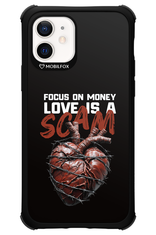 Focus on money, love is a scam - Apple iPhone 12