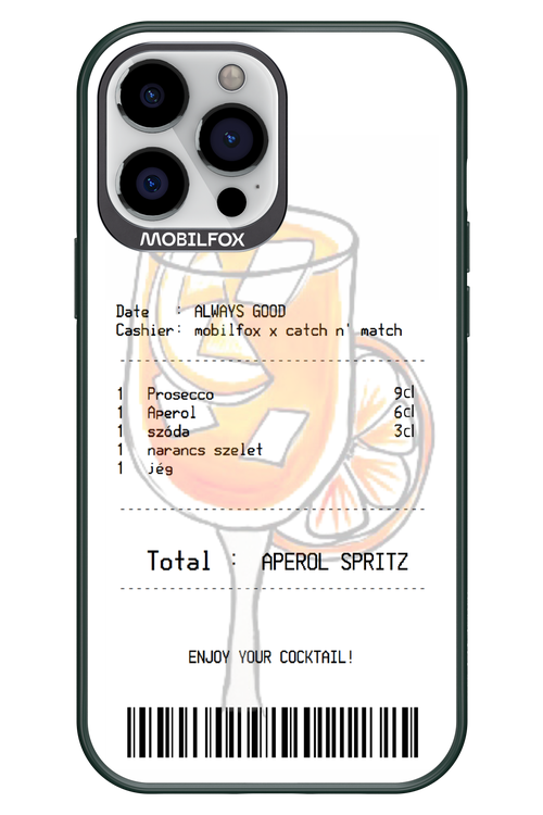 aperol spritz koktél - Apple iPhone 13 Pro Max