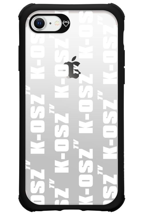 K-osz Transparent White - Apple iPhone 7