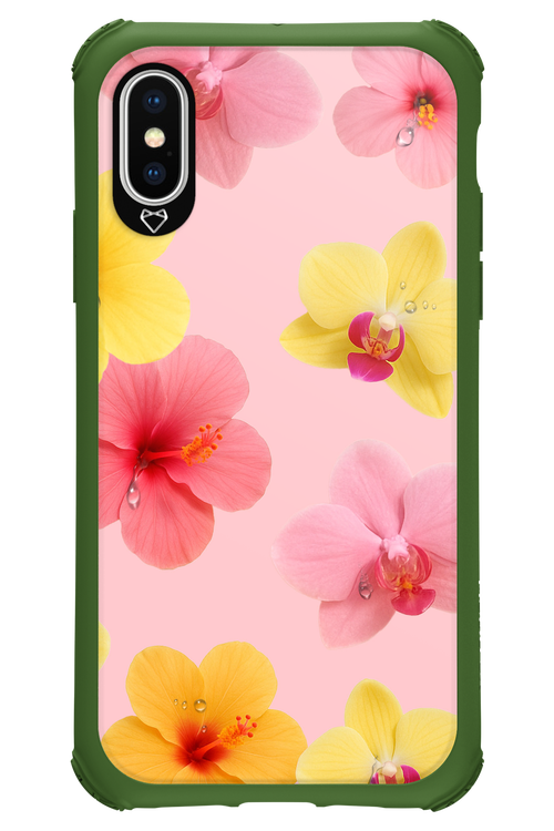 Sunset Flowers - Apple iPhone XS