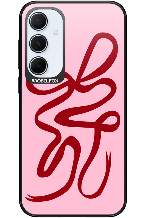 Burgundy Bow - Samsung Galaxy A55