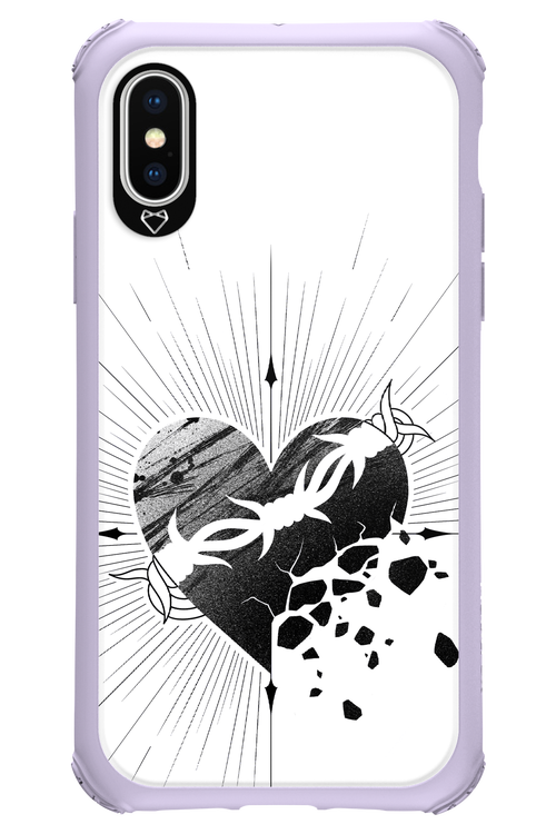 Fekete Szív 2.0 - Apple iPhone X