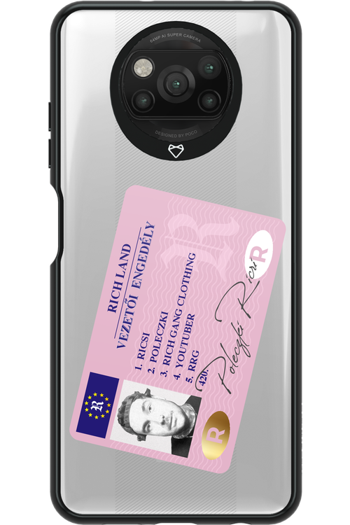 Vezetői engedély - Xiaomi Poco X3 NFC