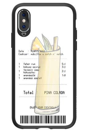pina colada koktél - Apple iPhone XS