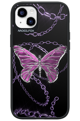 Butterfly Necklace - Apple iPhone 14 Plus