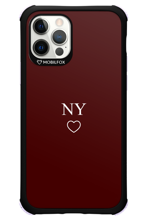 NY Burgundia 2.0 - Apple iPhone 12 Pro