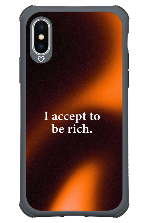 I accept to be rich - Apple iPhone XS