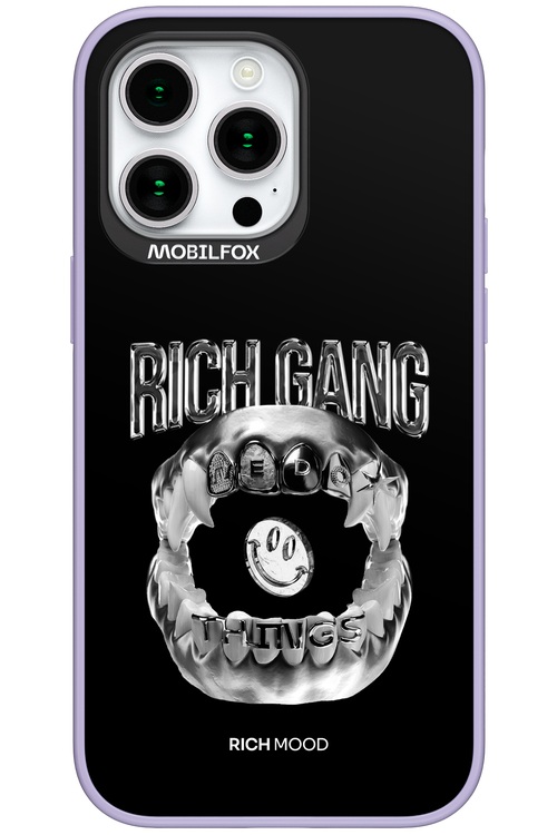 Rich Gang Silver - Apple iPhone 15 Pro Max