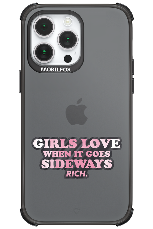 When it goes sideways - Apple iPhone 14 Pro Max