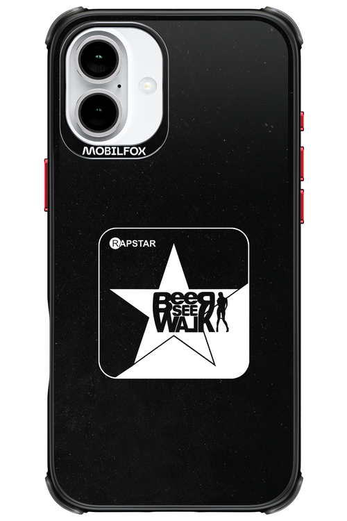 Rapstar Black - Apple iPhone 16 Plus