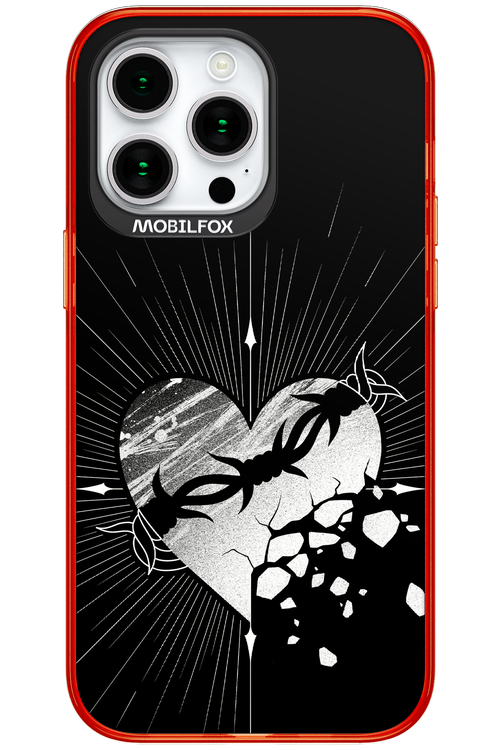 Fehér Szív - Apple iPhone 15 Pro Max