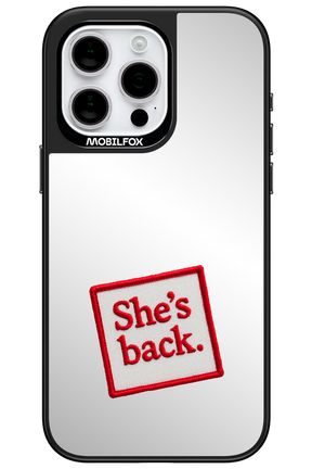 She's Back Mirror - Apple iPhone 15 Pro Max