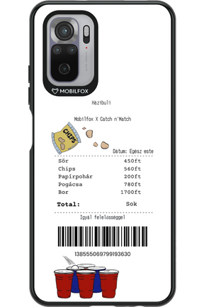 házibuli - Xiaomi Redmi Note 10