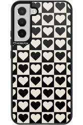 Checkered Heart - Samsung Galaxy S22+