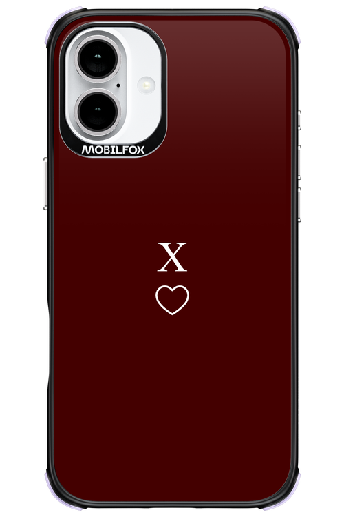 X Burgundia - Apple iPhone 16 Plus