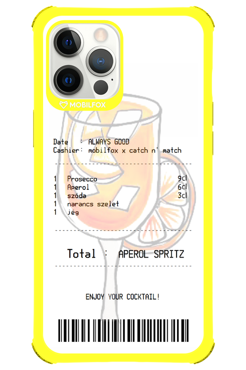 aperol spritz koktél - Apple iPhone 12 Pro Max