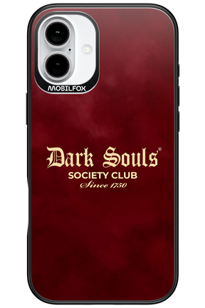 Dark Souls (Burgundy) - Apple iPhone 16 Plus
