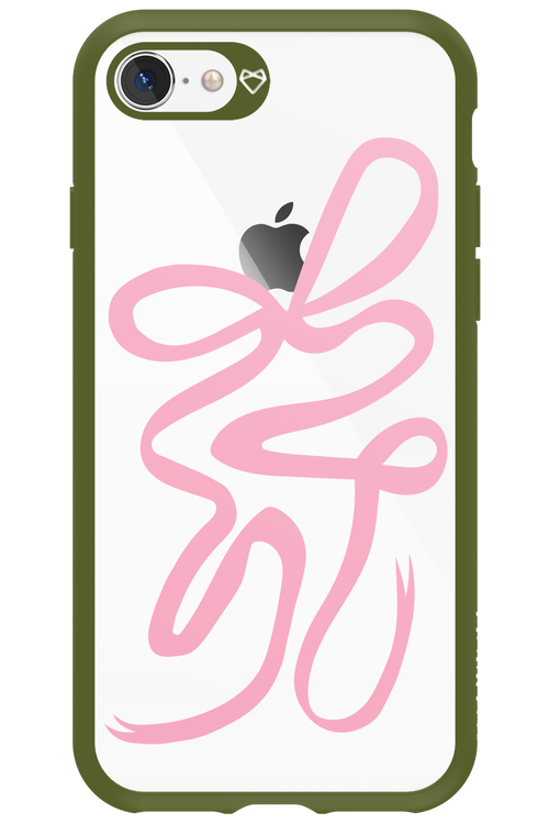 Pink Bow - Apple iPhone 8