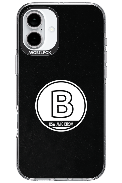 Amig bírom Black - Apple iPhone 16 Plus