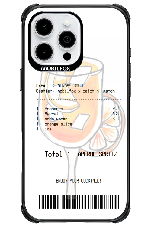 aperol spritz cocktail - Apple iPhone 16 Pro Max