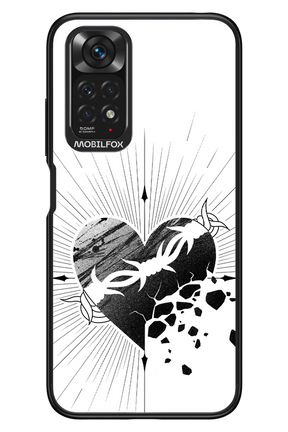Fekete Szív - Xiaomi Redmi Note 11/11S 4G