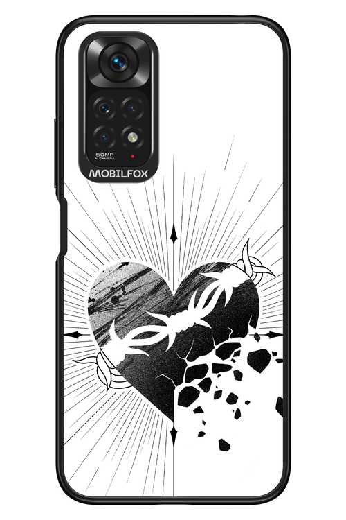 Fekete Szív - Xiaomi Redmi Note 11/11S 4G
