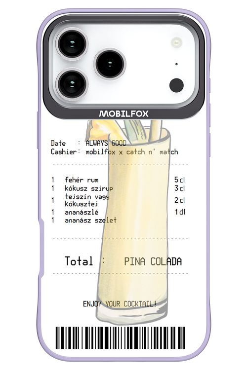 pina colada koktél - Apple iPhone 17 Pro Max