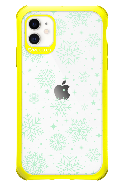 Tiffany's Snowflakes - Apple iPhone 11