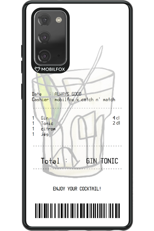 gin tonik - Samsung Galaxy Note 20