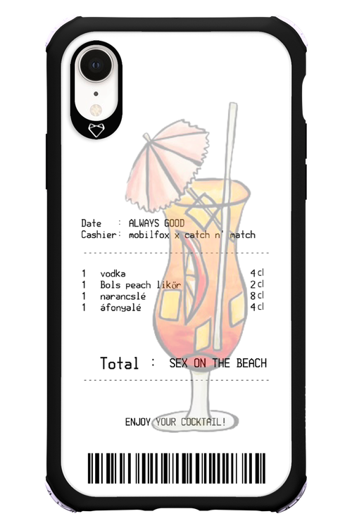 sex on the beach koktél - Apple iPhone XR