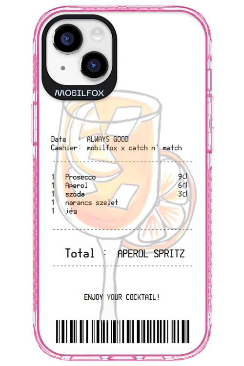 aperol spritz koktél - Apple iPhone 14 Plus