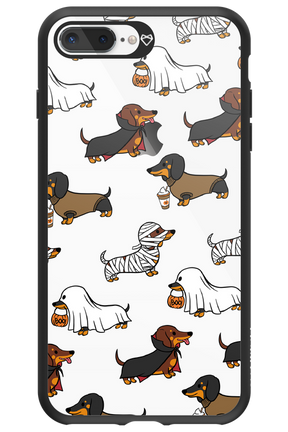 Scary Dachshund (Transparent) - Apple iPhone 8 Plus