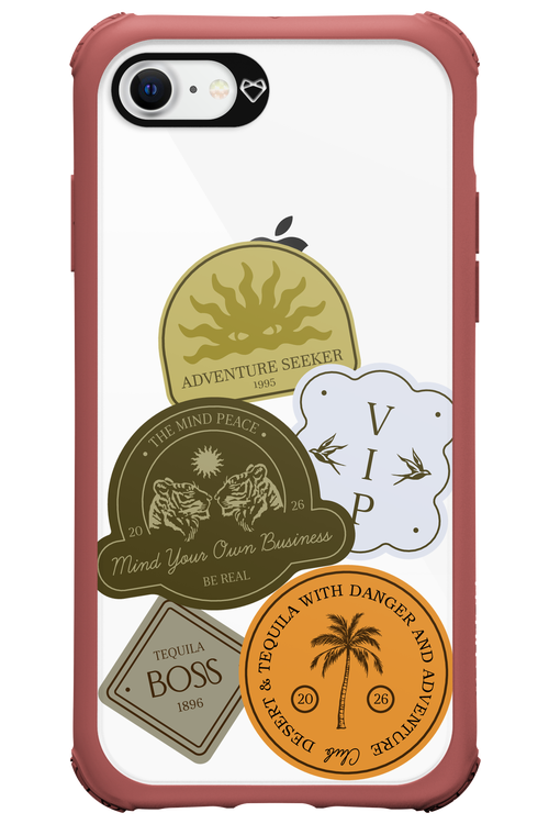 Badge Keeper - Apple iPhone 8