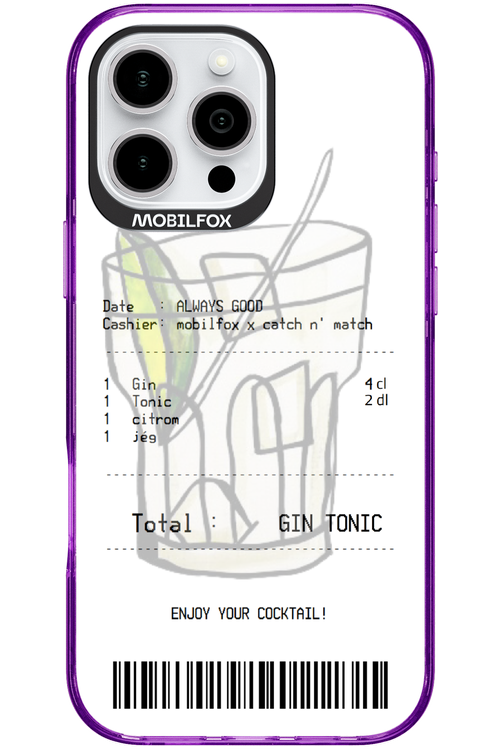 gin tonik - Apple iPhone 16 Pro Max