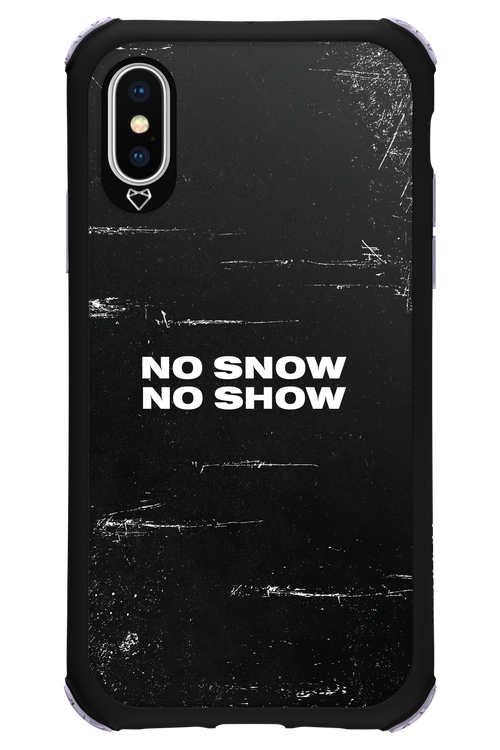No snow, no show - Apple iPhone XS